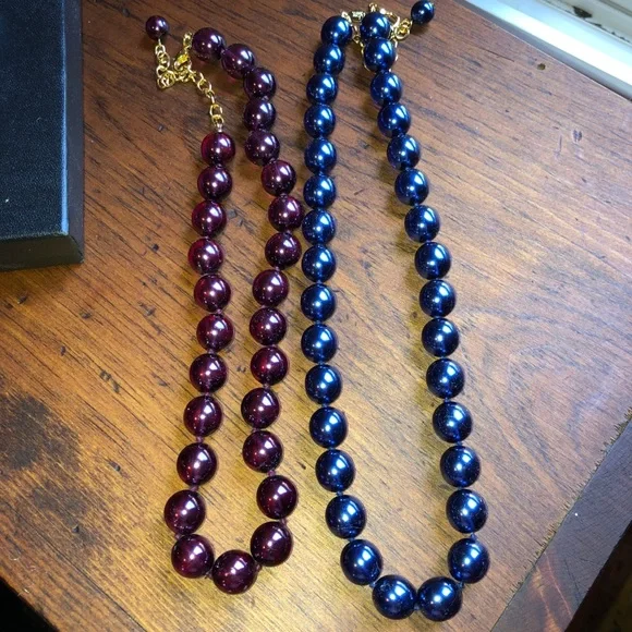 💛💜💙Joan Rivers Translucent Necklaces - Picture 6 of 9